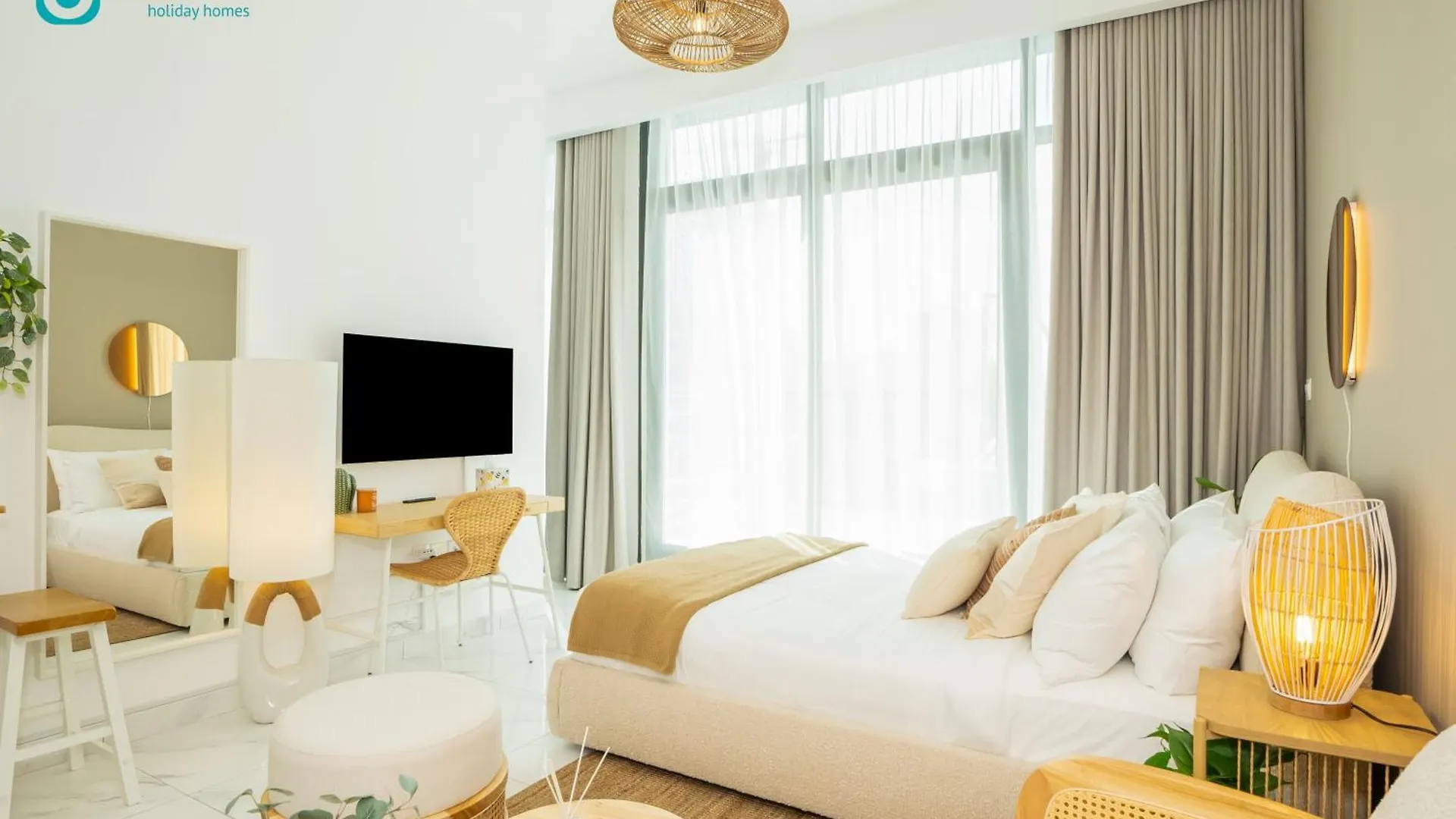 Апартаменты Blue Breeze - Elegant Studio In Serenity Lake 5, Jvc Дубай